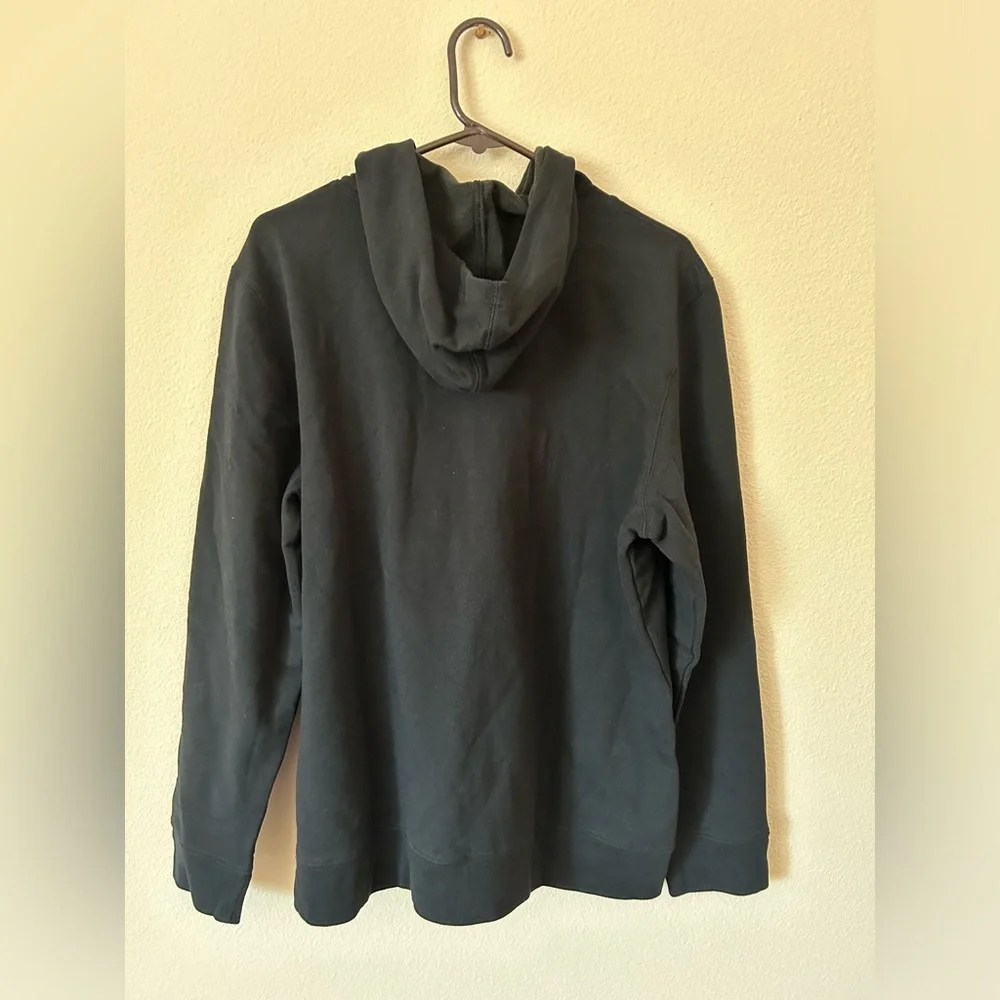 New Gap Logo Sweatshirt Black with White Logo in front - Picture 4 of 6
